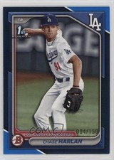 2024 Bowman Draft Blue /150 Chase Harlan #BD-96 yj0