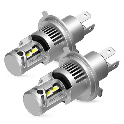 2-sides HB2 H4 9003 Super White 80000LM Kit LED Headlight Bulbs High Low Beam