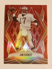 2025 Panini Phoenix - #141 Jim Everett (Red Prizm /99) New Orleans Saints