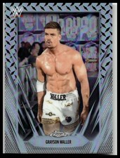 2026 Topps Chrome WWE #137 Grayson Waller Diamond Plate Refractor
