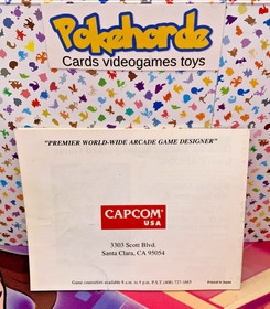 street fighter 2010 nes manual only