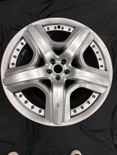 2011-2018 Bentley Flying Spur Oem 21X9.5 21 INCH 5 SPOKE SILVER WHEEL RIM - BENT