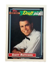 Excellent: Vintage 1992 topps Scott Ruffcorn Chicago White Sox Rookie Card