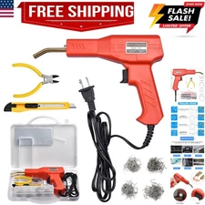 Plastic Welder Kit for Bumper Repair, 700 Staples, Hot Stapler Welding Gun, P...