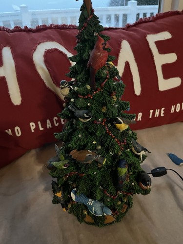 Danbury Mint Bird Watcher Lighted Christmas Tree