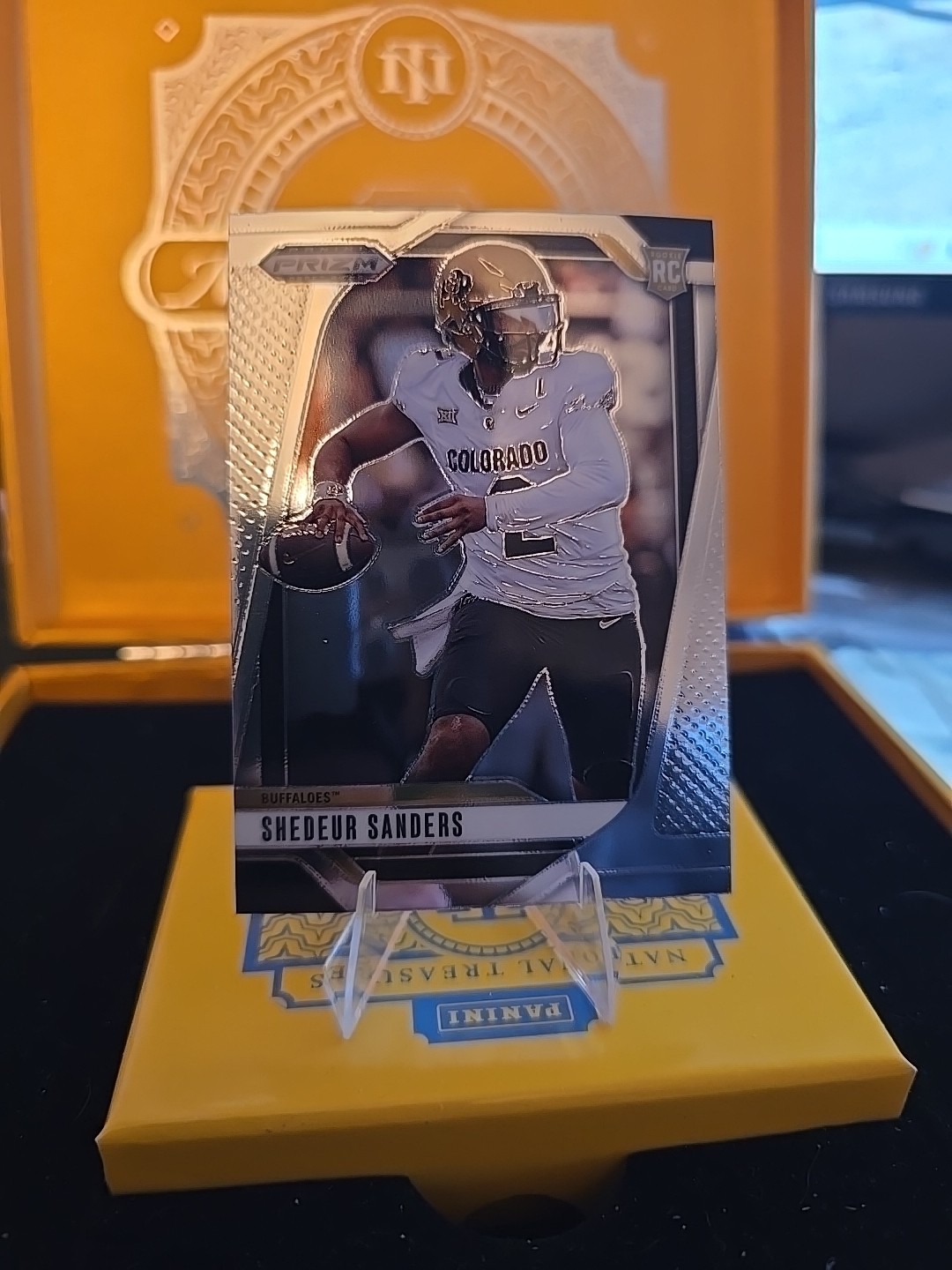 2025 Panini Prizm Draft Picks Shedeur Sanders RC #19 Colorado Browns