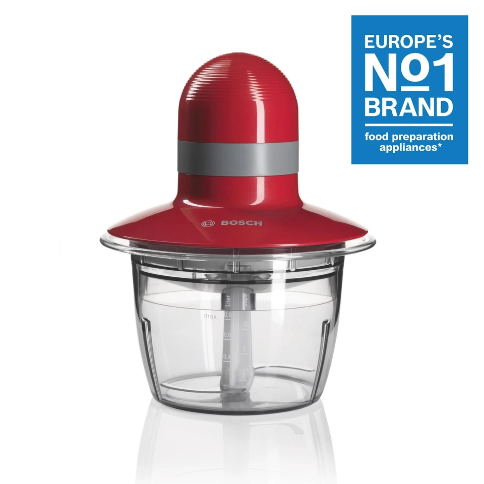 MMR08R1GB Mini Chopper, 400 W, 0.8 Litre - Red - Image 2 of 4