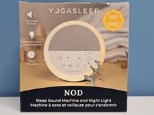 YogaSleep NOD Sleep Sound Machine and Night Light 20 Sounds - New & Sealed