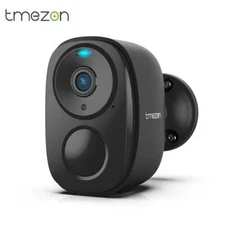 TMEZON Security Camera 3MP Battery Powered Wireless WiFi Outdoor Home Waterproof
