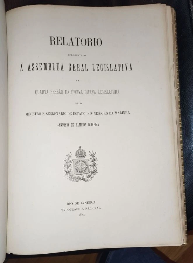 1884 Rio de Janeiro, Prachteinband - Bild 1 von 2