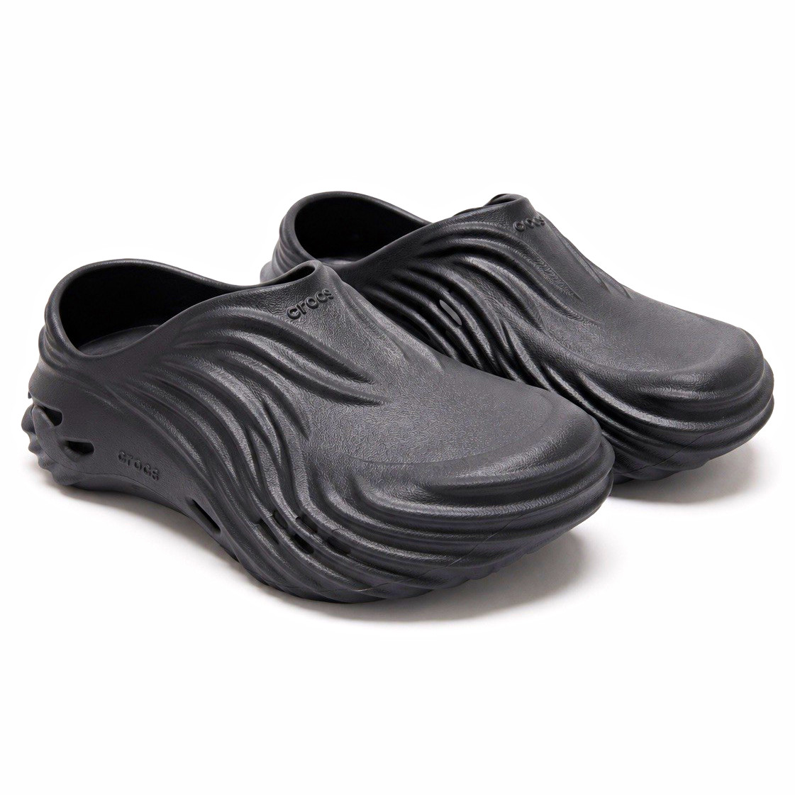 Crocs Echo Wave Clogs Black Men’s 7 Women’s 9 New Without Box
