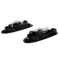 Front Door Handle Black Plastic For Honda Civic Del Sol 1993-1997 2pcs Front Door Handle Black Plastic For Honda Civic Del Sol 1993-1997 2pcs