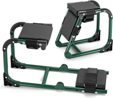 Ergonomic Knee Seat, Foldable 2-in-1 Garden Kneeler and Seat, with Adjustable Kn