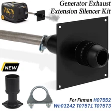 Generator Exhaust Extension Silencer Kit For Firman H07552 Wh03242 T07571 T07573