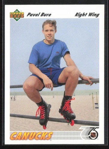 1991-92 Upper Deck - Pavel Bure #54 Rollerblades