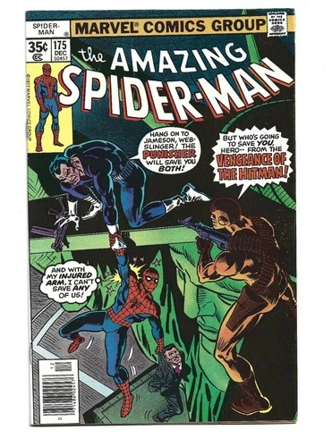 Amazing Spider-man #175, VF 8.0, Punisher