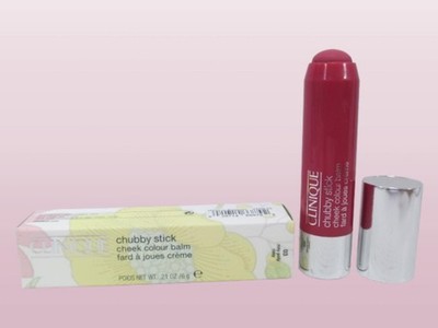 CLINIQUE CHUBBY STICK CHEEK COLOUR BALM 03 ROLY POLY ROSY 0.21 OZ BOXED