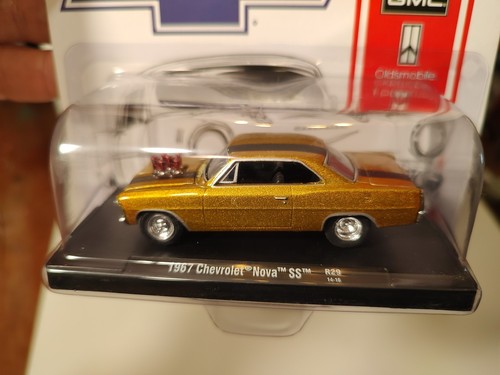 Brand New Castline M2 Machines Auto-Drivers Chevrolet 1967 Chevy Nova SS R29 - Picture 2 of 5