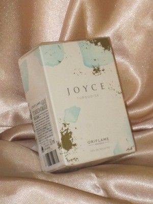 ORIFLAME JOYCE TURQUOISE (FLORAL FRUITY GREEN)  EAU DE TOILETTE SPRAY 50ml. NEW!