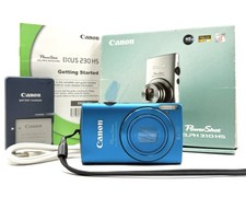 Canon PowerShot ELPH 310 HS Digital Camera Blue 12.1MP 8x Zoom IOB