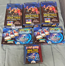 STAR TREK RITTENHOUSE SKYBOX DS9 DEEP SPACE NINE 6-HOBBY BOX LOT! (empty)