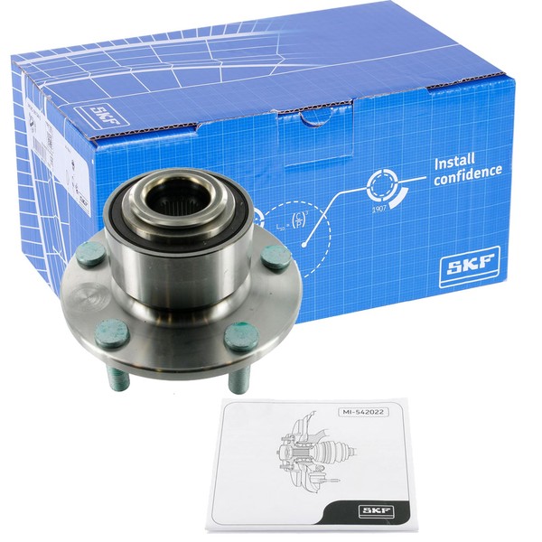 SKF Radlagersatz Vorne Passend FüR Mazda 3 (Bk) MIT Intregriertem ABS-SENSOR-image