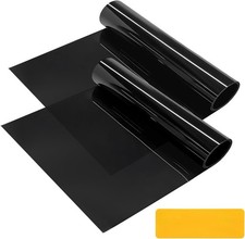 Car Windshield Tint Film 5 Vlt 2pc 7.87x59 Anti-glare Heat Protection Strip Kit Car Windshield Tint Film 5 Vlt 2pc 7.87x59 Anti-glare Heat Protection Strip Kit