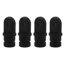 4 Pcs Marine Pipe End Plug Accessories Sailboat Hardware Bimini Top Fittings