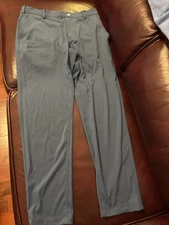 Redvanly Bradley Men’s Golf Pants Medium $150 Pants Steel Blue (greenish Blue)