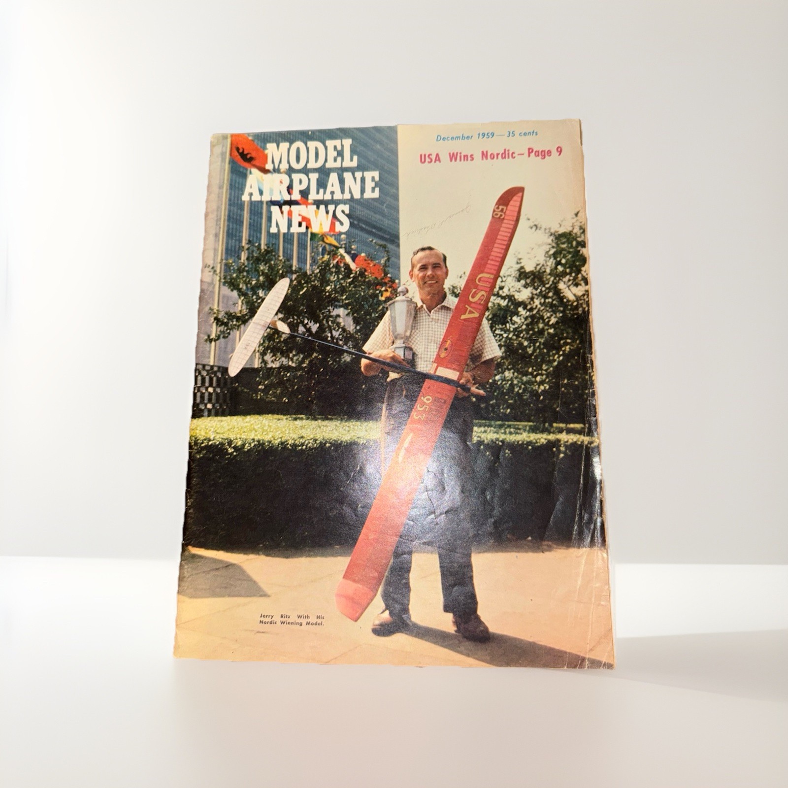 Model Airplane News Magazines 1959 & 1960 Vintage Model Aircraft 