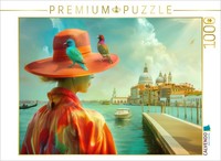 Calvendo Puzzle Surreal Venice | 1000 Pieces, Finished Size 25.2 × 18.9 In (64 ×