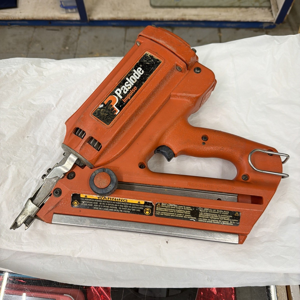 MA4) Paslode Impulse IMCT Cordless Framing Nailer 900420 (Tool