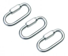 Quick Link Chain Rope Cable Strap Connector 3/16" : 50 &100 pcs