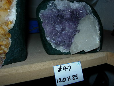 amethyst geode specimen 15 0044  U.K.  based