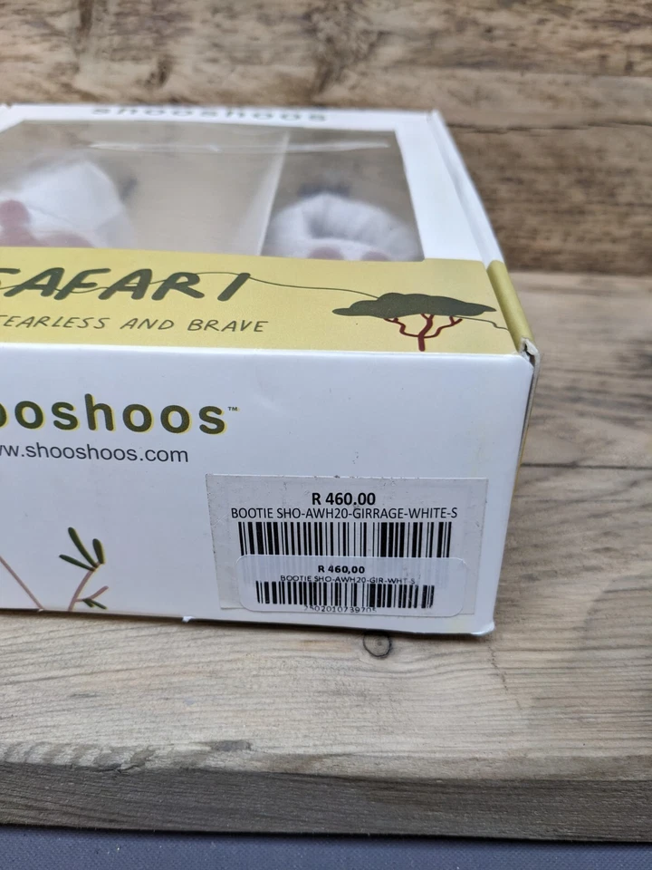 Zapatos de bebé SHOOSHOOS Safari de cuero antideslizante suela suave - talla 0-6 meses Foto 3 de 4