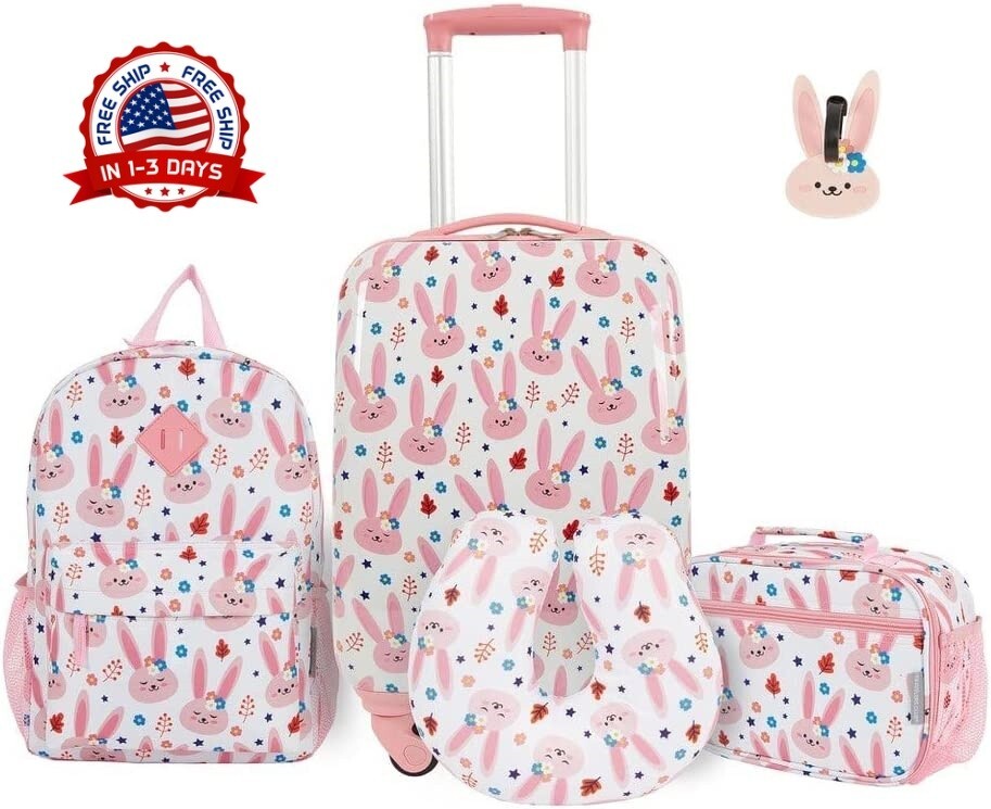 Juego de 5 piezas Bonito Calidad Nuevo 2023 Maletas de Viaje Equipo Para Niñas