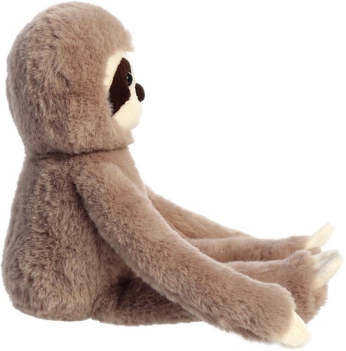 Aurora - Valentine - 12" Sweety Sloth Brown Heartwarming Stuffed Animal - Picture 3 of 6