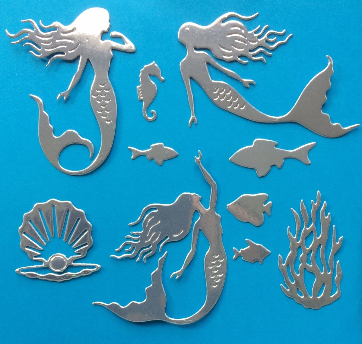 Silver mermaid best sale