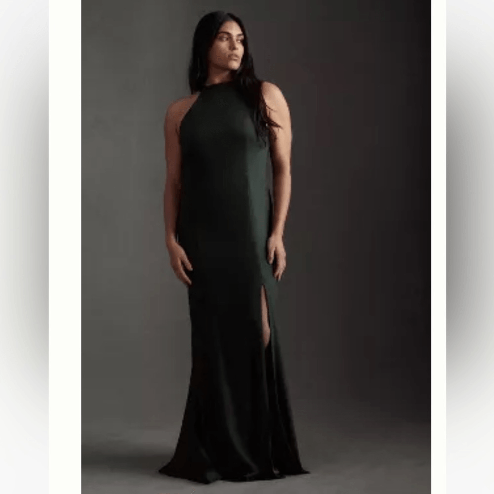 knee length dresses for ladies Soraya Crepe Maxi Dress