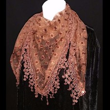 Foulard foulard collo stola foulard triangolare sciarpa foulard danza del ventre telo mare pareo