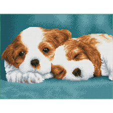 Diamond Dotz Squares - Little Champs - Dogs - Puppies - Make - Gifts - Crafts 