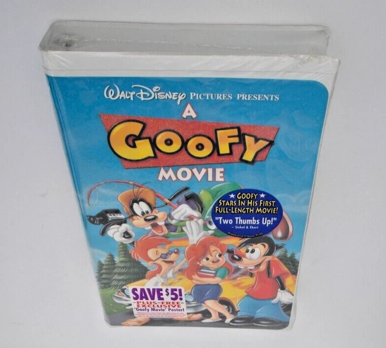 Walt Disney Pictures A Goofy Movie 1st Full Length Factory Sealed VHS Tape 1995 — 第 3/4 张图片