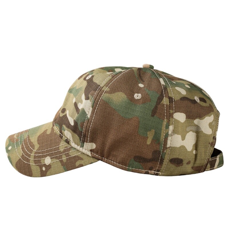 帽子 CAMOUFLAGE CAP Unisex Adjustable Baseball Cap with Camouflage Soft Top
