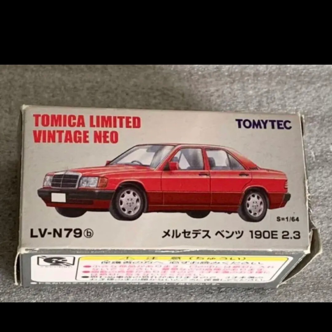 Tomica Lv-N79B Limited Vintage Neo Mercedes-Benz 190E 2.3 Tomy Tec