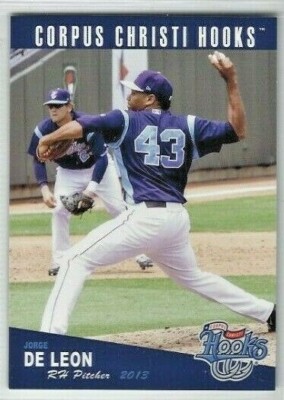 2013 Corpus Christi Hooks (Double A-Houston Astros) Jorge De Leon