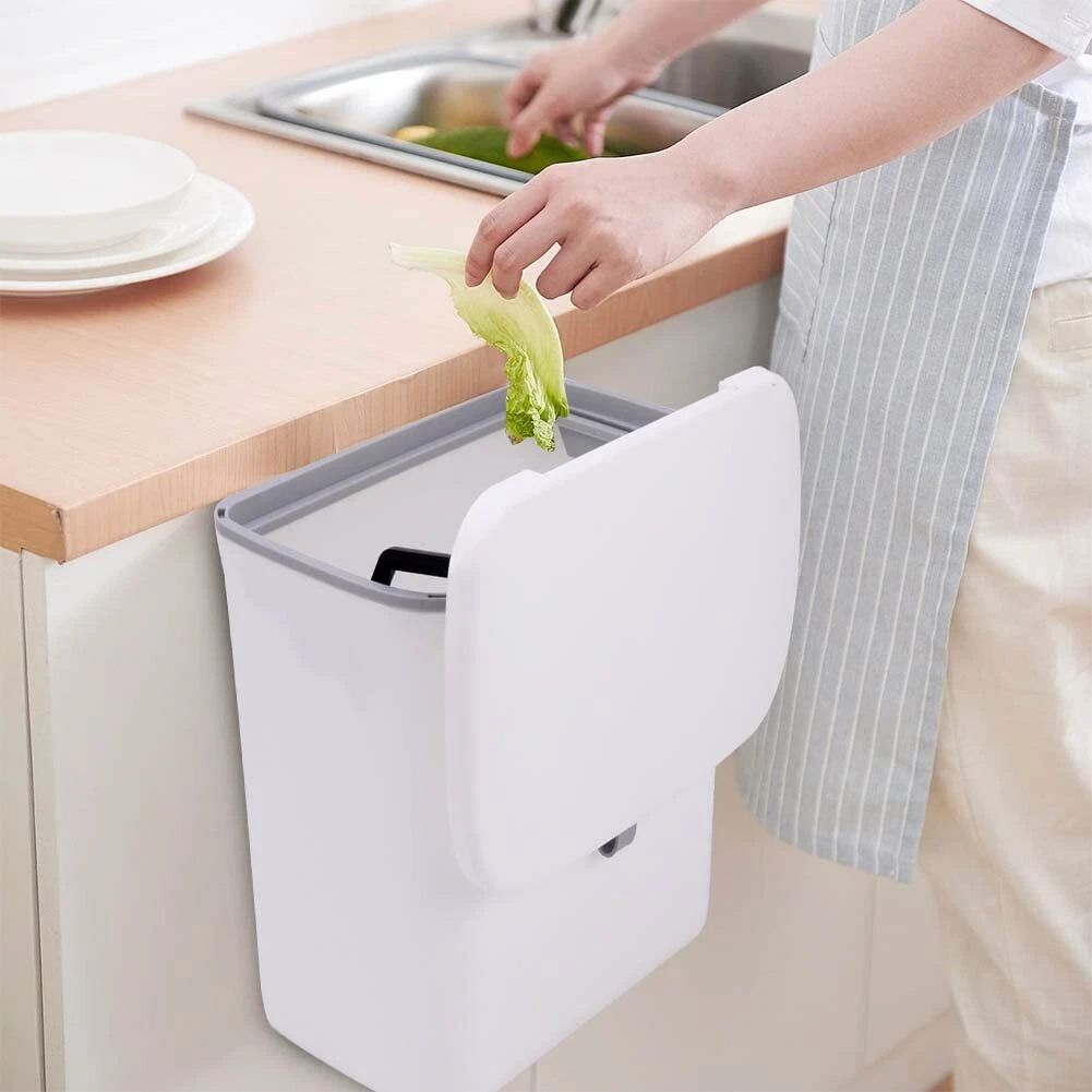 Kitchen Cabinet Garbage Can Holder | Cabinets Matttroy