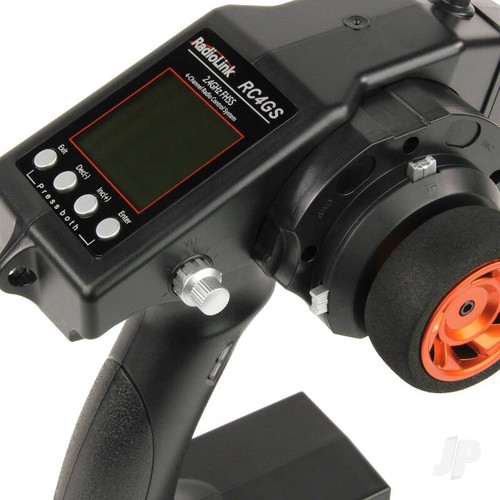 RadioLink RC4GS 2.4GHz 4-Channel RC Transmitter w/2x Receivers for Cars & Boats - Picture 2 of 10