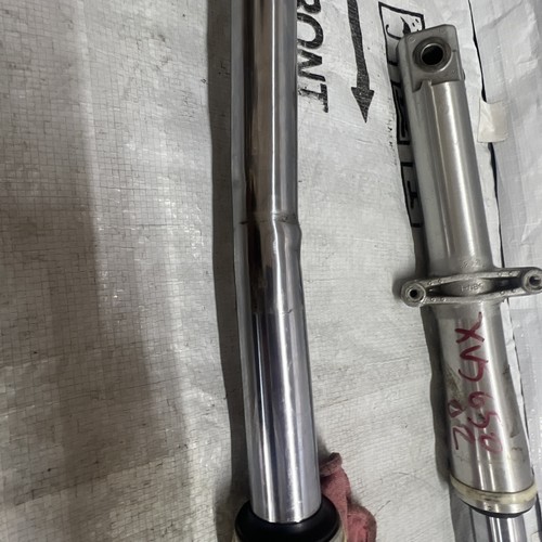 1998-2003 Yamaha V-Star 650 XVS650 Left Right Front Fork Forks Shock Tube Used - Picture 3 of 12
