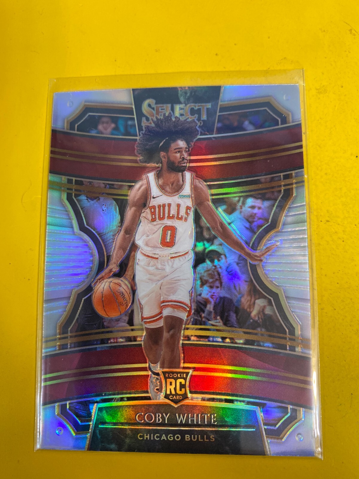 RS8365 2019-20 Select Prizms Silver #48 Coby White ROOKIE