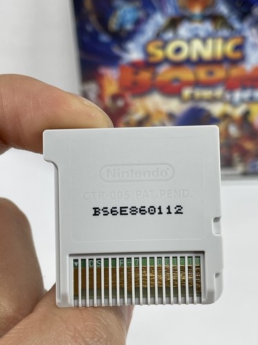 Sonic Boom: Fire & Ice Launch Edition (Nintendo 3DS, 2016) Completo CIB TESTATO! - Foto 4 di 24
